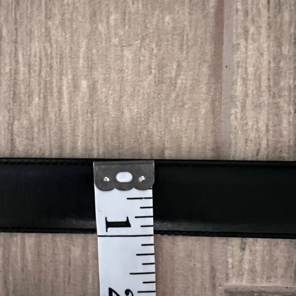 COACH Leather Belt Brass Buckle Women's 1" Wide Size Large Classic 90s Era Vibe - Picture 9 of 11